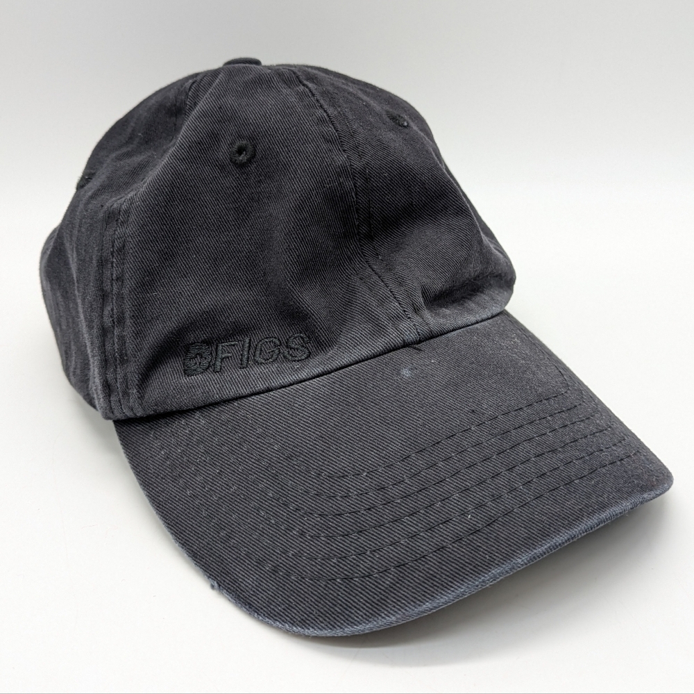 Figs Faded Black / Dark Grey Cotton Baseball Cap